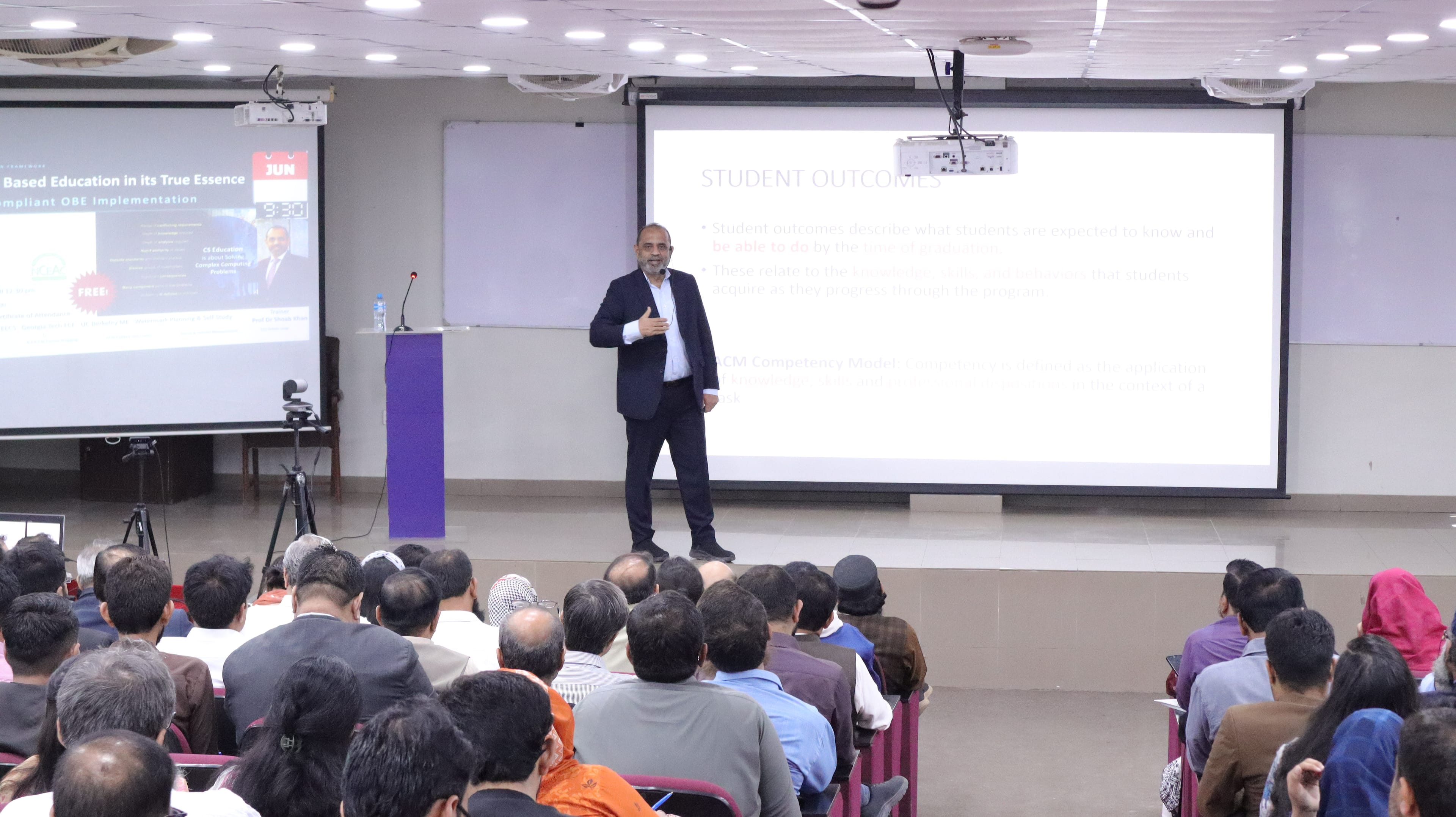 Outcome-Based Education (OBE) Training Workshop for Faculty – Karachi